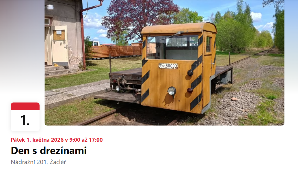 Den s drezínami Žacléř květen 2026_1